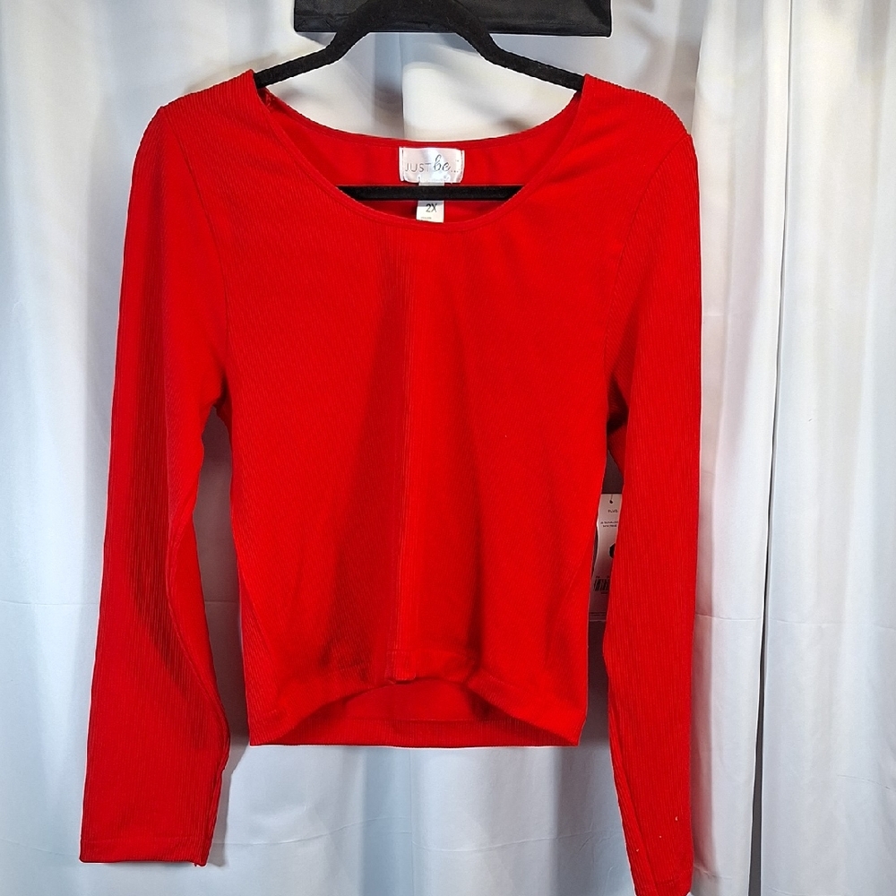 JustBe Scarlet Long Sleeve Blouse